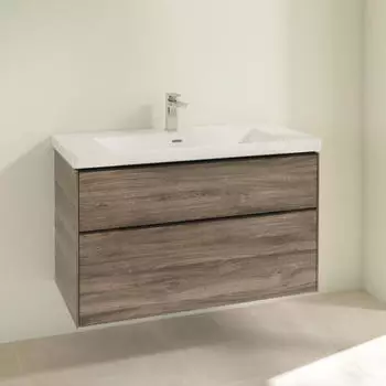 Villeroy & Boch Subway 3.0 Waschtischunterschrank mit 2 Ausz&uuml;gen B97.3 H57.6 C57001RK