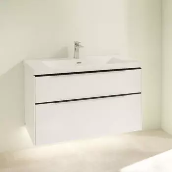 Villeroy & Boch Subway 3.0 Waschtischunterschrank mit 2 Ausz&uuml;gen B97.3 H57.6 C570L1VE