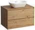 Laufen Waschtischunterschrank und Waschtisch-Platte LANI 493x785x527 H4043111122671