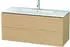 Duravit L-Cube Waschtischunterbau wandhängend Natur Eiche Matt 1220x481x550 mm - LC624303030 LC624303030
