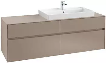 Villeroy & Boch C02700RH WaschbeckenUS Collaro C027 1600x548x C02700RH