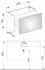 KEUCO X-Line Unterschrank für Waschtisch 1 Auszug 100 x 60,5 x 49 cm Weiß/Weiß Matt (3317230)