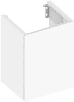 KEUCO X-Line Unterschrank f&uuml;r Waschtisch 1 T&uuml;r Anschlag rechts 46 x 60,5 x 38 cm Inox Satiniert Inox Seidenmatt (33122290002)