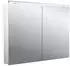emco flat 2 Classic LED-Lichtspiegelschrank 100 cm, mit LED-Aufsatzleuchte, 2 Türen (979706504)