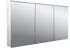 emco flat 2 Design LED-Lichtspiegelschrank 140 cm, mit Lichtsegel, 3 Türen (979706406)