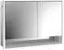 emco loft LED-Lichtspiegelschrank 100 cm, 2 Türen und Unterfach, Unterputzmodell (979805217)