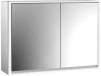Emco loft LED-Lichtspiegelschrank 100 cm, 2 T&uuml;ren, Aufputzmodell, Badm&ouml;bel,