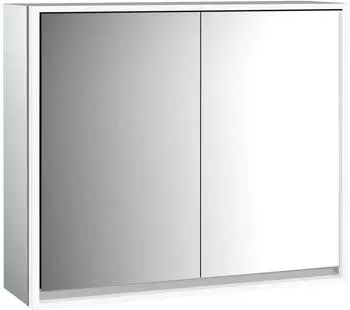 emco loft LED-Lichtspiegelschrank 80 cm, 2 T&uuml;ren, Aufputzmodell (979805106)