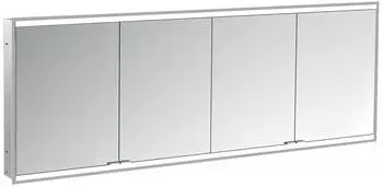 emco prime 2 Facelift LED-Lichtspiegelschrank 180 cm mit 4 T&uuml;ren, Unterputzmodell (949706365)