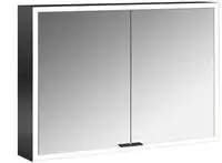Emco prime Aufputz-Lichtspiegelschrank 949713583 1000x700mm, 2-t&uuml;rig,