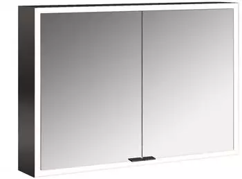 emco prime Facelift LED-Lichtspiegelschrank 100 cm, 2 Türen, Aufputzmodell (949713583)