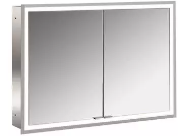 emco prime Facelift LED-Lichtspiegelschrank 100 cm, 2 Türen, Unterputzmodell (949706293)