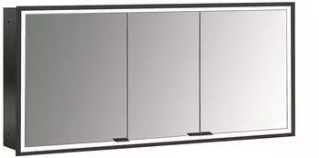 emco prime Facelift LED-Lichtspiegelschrank 140 cm, 3 T&uuml;ren, Unterputzmodell (949713597)