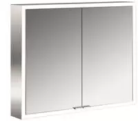 Emco prime Facelift LED-Lichtspiegelschrank 80 cm, 2 T&uuml;ren, Aufputzmodell,