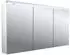 emco pure 2 Classic LED-Lichtspiegelschrank 140 cm, mit LED-Aufsatzleuchte, 3 Türen (979705506)