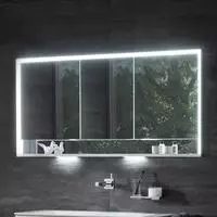 Keuco Royal Lumos Unterputz-Spiegelschrank 140 x 73,5 cm mit LED-Beleuchtung, 3
