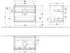 Villeroy & Boch Finion 80cm mit Abdeckplatte (F99100PC)