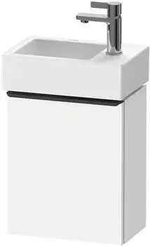 Duravit D-Neo 36,4x44cm 1 T&uuml;r rechts Griff diamantschwarz (DE4218RBD180000)