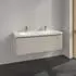 Villeroy & Boch Subway 3.0 127,2cm 2 Auszüge Griffe glänzend ohne LED-Licht (C60100VN)
