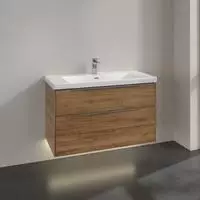 Villeroy & Boch Subway 3.0 Waschtischunterschrank 97,3 cm, 2 Ausz&uuml;ge, mit