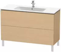 Duravit L-Cube Waschtisch-Unterschrank LC662803030 122 x 48,1 cm, Eiche natur, 2