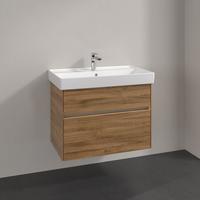 Villeroy & Boch Collaro Waschtischunterschrank 75,4 x 54,6 cm mit 2 Ausz&uuml;gen und LED