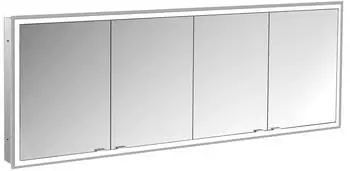 emco prime Facelift LED-Lichtspiegelschrank 180 cm, 4 T&uuml;ren, Unterputzmodell (949706398)
