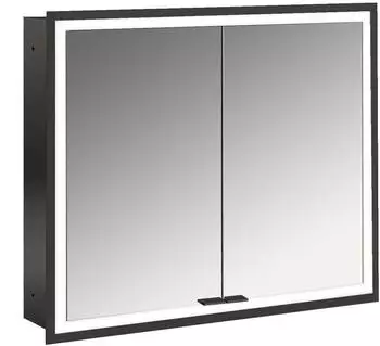 emco prime Facelift LED-Lichtspiegelschrank 80 cm, 2 Türen, Unterputzmodell (949713572)