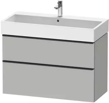 Duravit D-Neo 98,4x62,5cm 2 Ausz&uuml;ge Griff diamantschwarz (DE43740BD070000)