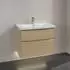 Villeroy & Boch Subway 3.0 77,2cm 2 Auszüge Griffe glänzend mit LED-Licht (C574L0VJ)