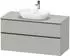 Duravit D-Neo 120x66,4cm 2 Auszüge Griff diamantschwarz (DE49690BD070000)