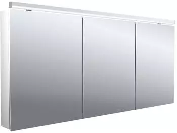emco flat 2 Classic LED-Lichtspiegelschrank 160 cm, mit LED-Aufsatzleuchte, 3 T&uuml;ren (979706507)