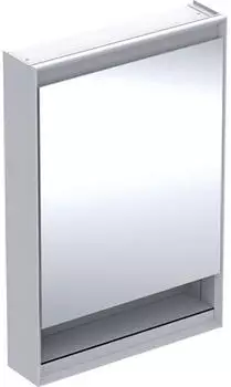 Geberit ONE Spiegelschrank mit Nische, ComfortLight, 1 Tür links, AP-Montage, 60 cm weiß (505.830.00.2)