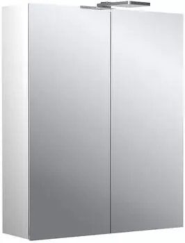 emco pure 2 Style LED-Lichtspiegelschrank 60 cm, mit LED-Aufsatzleuchte, 2 T&uuml;ren (979705302)