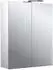 emco pure 2 Style LED-Lichtspiegelschrank 60 cm, mit LED-Aufsatzleuchte, 2 Türen (979705302)