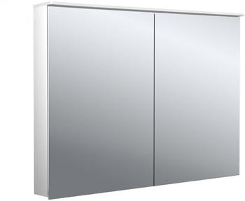 emco flat 2 Design LED-Lichtspiegelschrank 100 cm, mit Lichtsegel, 2 Türen (979706404)