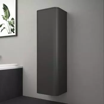 Duravit Happy D.2 Plus Halbhochschrank 3 Glasfachb&ouml;den, T&uuml;ranschlag links, 40 x 36 cm (HP1261L8080)