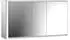 emco loft LED-Lichtspiegelschrank 160 cm, 3 Türen, Aufputzmodell (979805122)