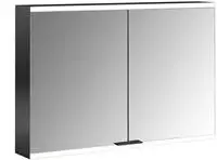 Emco prime 2 Facelift LED-Lichtspiegelschrank 100 cm mit 2 T&uuml;ren, Aufputzmodell,