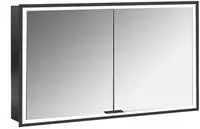 Emco prime Facelift LED-Lichtspiegelschrank 120 cm, 2 T&uuml;ren, Unterputzmodell,