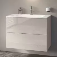 Keuco X-Line Waschtischunterbau mit 2 Ausz&uuml;gen 33163180000, Badm&ouml;bel,