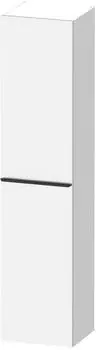 Duravit D-Neo Hochschrank 40 x 176 cm, 1 T&uuml;r Anschlag rechts, Griff diamantschwarz (DE1328RBD180000)