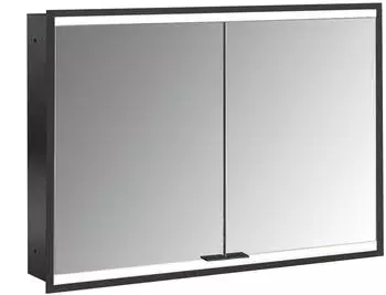 emco prime 2 Facelift LED-Lichtspiegelschrank 100 cm mit 2 T&uuml;ren, Unterputzmodell (949713555)