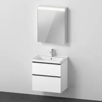 Duravit D-Neo M&ouml;belset mit Spiegelschrank 65 cm (DE0115L1818)