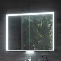 Keuco Royal Lumos Unterputz-Spiegelschrank 80 x 73,5 cm mit LED-Beleuchtung, 2