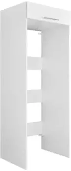 Laundreezy Waschmaschinenschrank 67,5x200x67,5 cm weiß