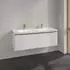 Villeroy & Boch Subway 3.0 127,2cm 2 Auszüge Griffe glänzend ohne LED-Licht (C60100VF)