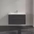 Villeroy & Boch Subway 3.0 97,3cm 2 Auszüge Griffe glänzend mit LED-Licht (C570L0VR)