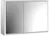emco loft LED-Lichtspiegelschrank 100 cm, 2 Türen, Aufputzmodell (979805114)