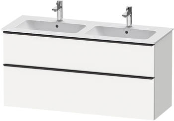 Duravit D-Neo 128x62,5cm 2 Ausz&uuml;ge Griff diamantschwarz (DE43650BD180000)